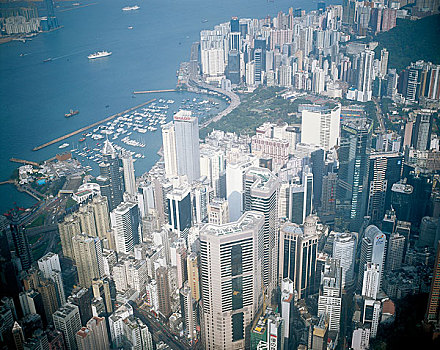 香港回归十周年图片展览维港