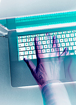 数码,罪行,黑客,攻击,电脑,笔记本电脑,病毒