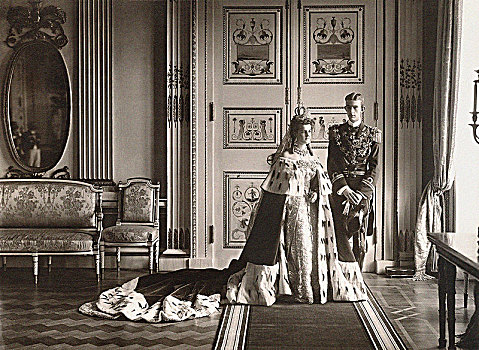 公爵夫人,玛丽亚,王子,萨登玛兰德,婚礼,照相,圣凯瑟琳