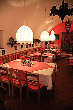 奥地利小镇餐厅装饰