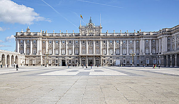 皇宫,马德里皇宫,马德里,西班牙,欧洲