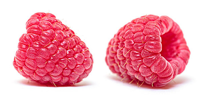成熟,浆果,红色树莓