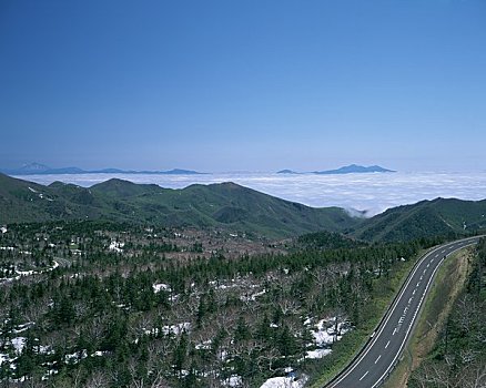 远景,岛屿