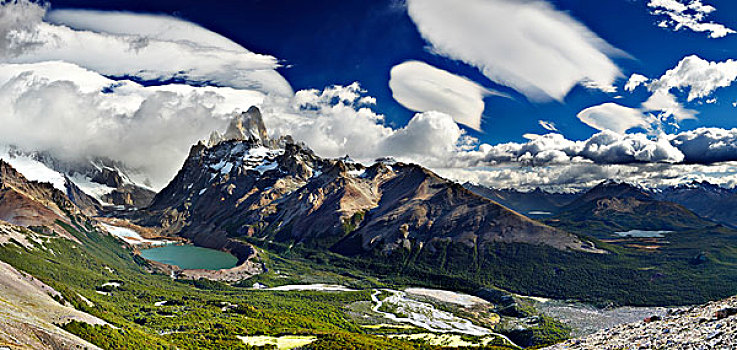 攀升,泻湖,洛斯格拉希亚雷斯国家公园,巴塔哥尼亚,阿根廷