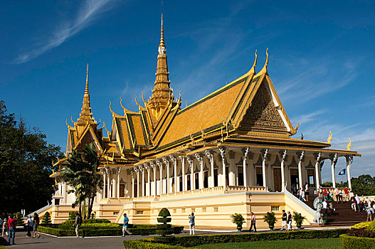 柬埔寨白沙皇宫王强图片