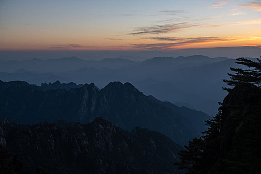 安徽黄山自然风景区