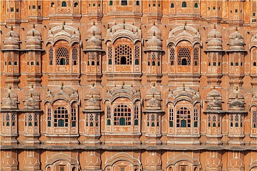 风之宫,宫殿,风,斋浦尔,拉贾斯坦邦,印度