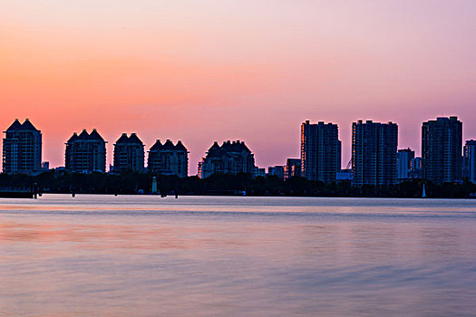 金鸡湖风景