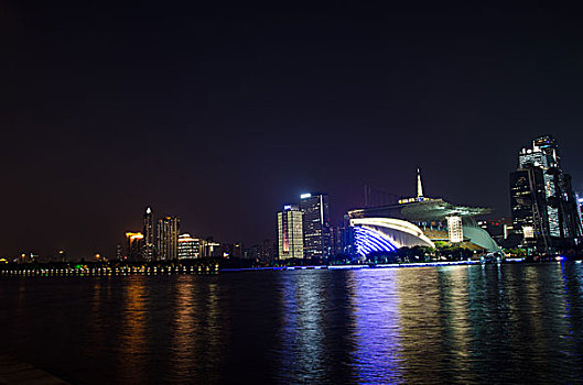 珠江新城夜景