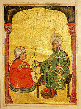 场景,13世纪,阿拉伯