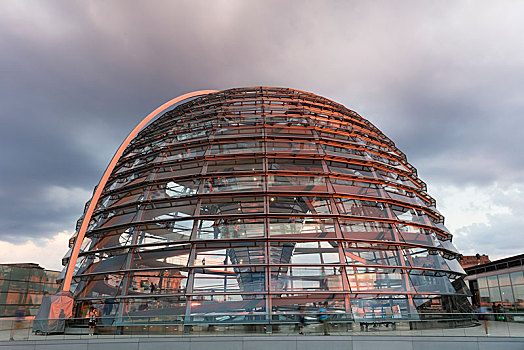 圆顶,德国国会大厦,政府,区域,柏林,德国,欧洲
