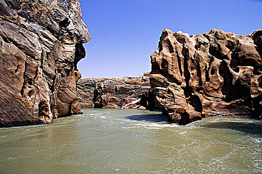 岩石构造,纳米比亚,非洲