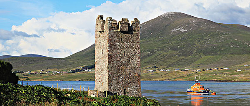 城堡,阿基尔岛,梅奥县,爱尔兰