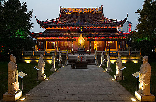 南京夫子廟秦淮河