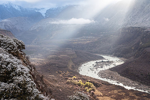 西藏雅鲁藏布江大峡谷