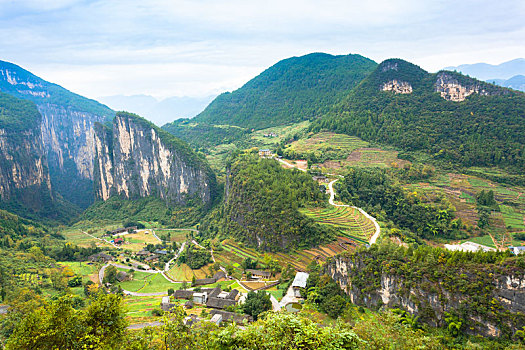 重庆奉节天坑风景