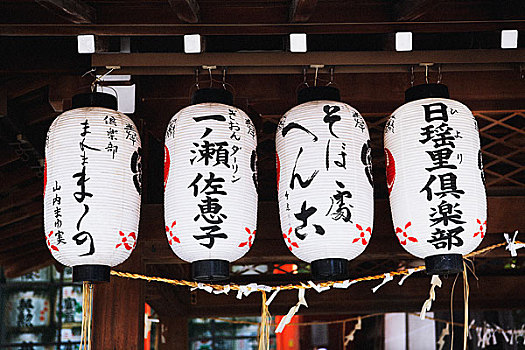 日式灯笼,日本寺庙