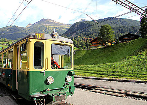瑞士乡村火车