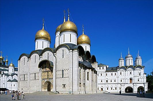 圣母升天大教堂,克里姆林宫,莫斯科,俄罗斯