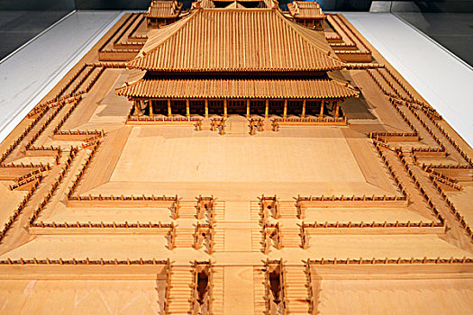 中国建筑模型