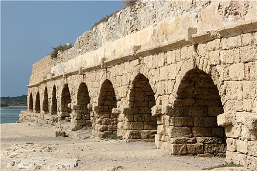 古老,罗马水道,以色列