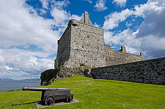 城堡,茂尔岛,苏格兰,英国,欧洲