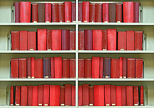 红色,老,精装本,书本