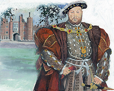 亨利三世,英国国王,90年代,艺术家