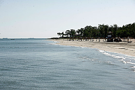 山海关,海边