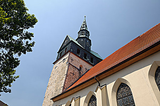 教堂,哈尔茨山,下萨克森,德国