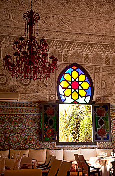 玛拉喀什,老城,餐馆,摩洛哥