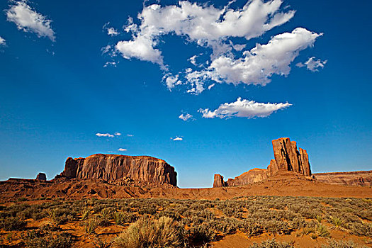 纪念碑谷,科罗拉多高原,纳瓦霍,国家,预留,亚利桑那,美国