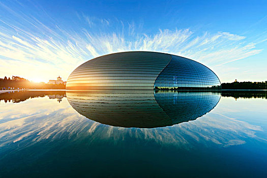 北京地标建筑-国家大剧院