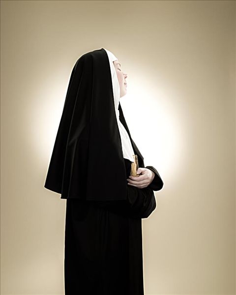 东正教修女服饰图片