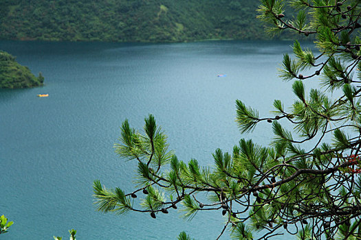 泸沽湖风光