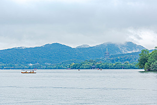 杭州西湖山水西湖风光