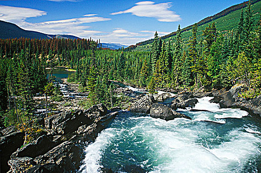 河,靠近,灵异,湖,娱乐,场所,不列颠哥伦比亚省,加拿大