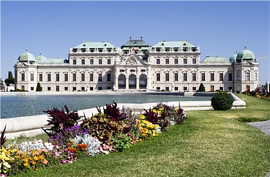 维也纳,宫殿,公园
