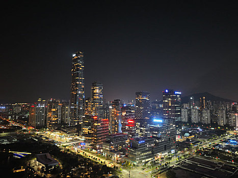 深圳前海湾夜景