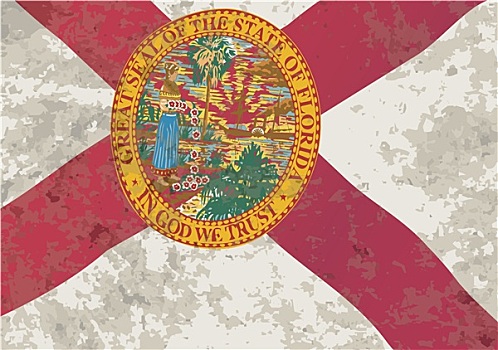 佛罗里达,旗帜,低劣