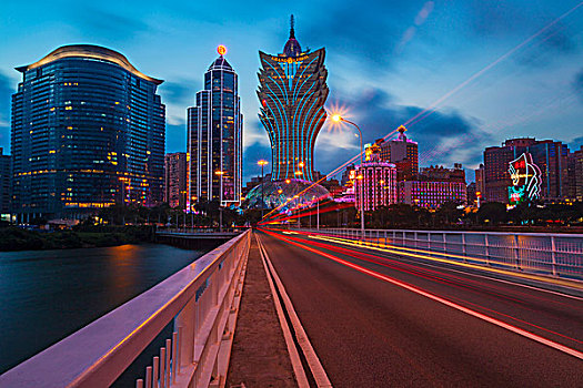 澳門城市夜景