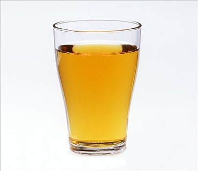玻璃杯,苹果汁