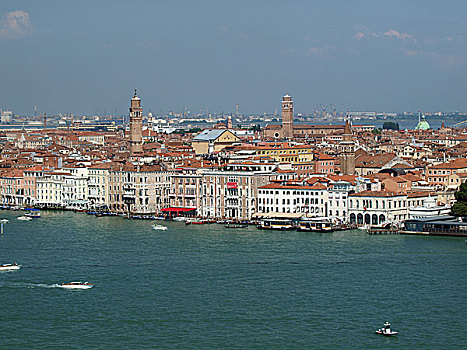 威尼斯,风景,塔,教堂,圣乔治奥