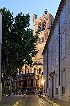 法国,圣纳泽尔,大教堂