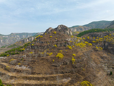 济南山区的盘山公路