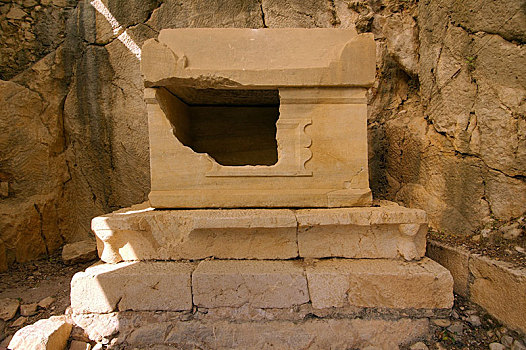 石棺,安塔利亚,省,土耳其,亚洲