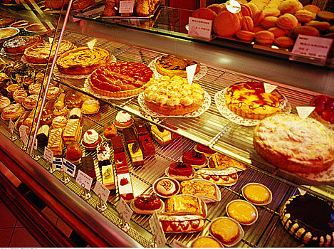 甜點,展示
