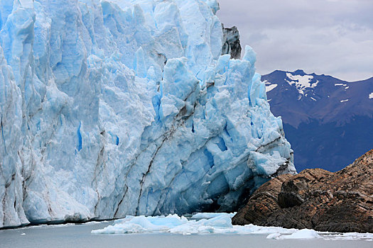 莫雷诺冰川,南,巴塔哥尼亚,阿根廷