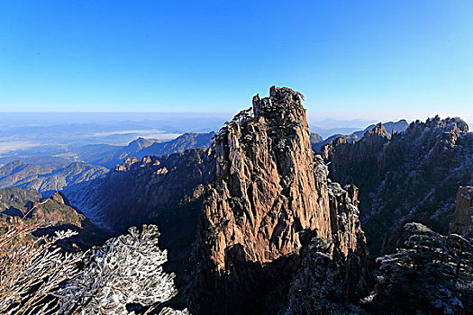 黄山上升峰