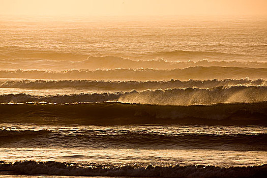 波浪,大西洋,克罗斯角,纳米比亚
